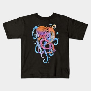 Tangled Octopus Kids T-Shirt